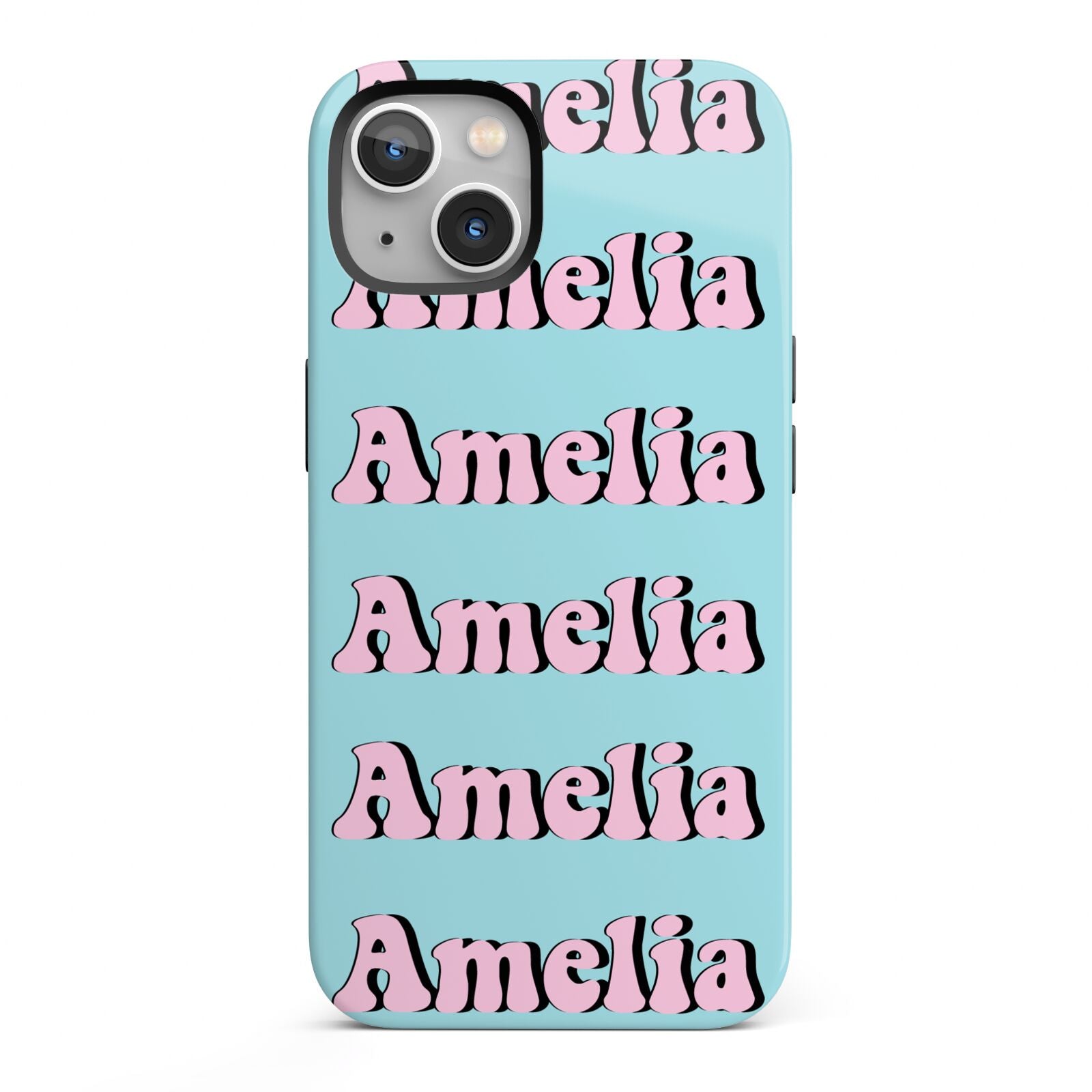 Personalised Hippie iPhone 13 Full Wrap 3D Tough Case