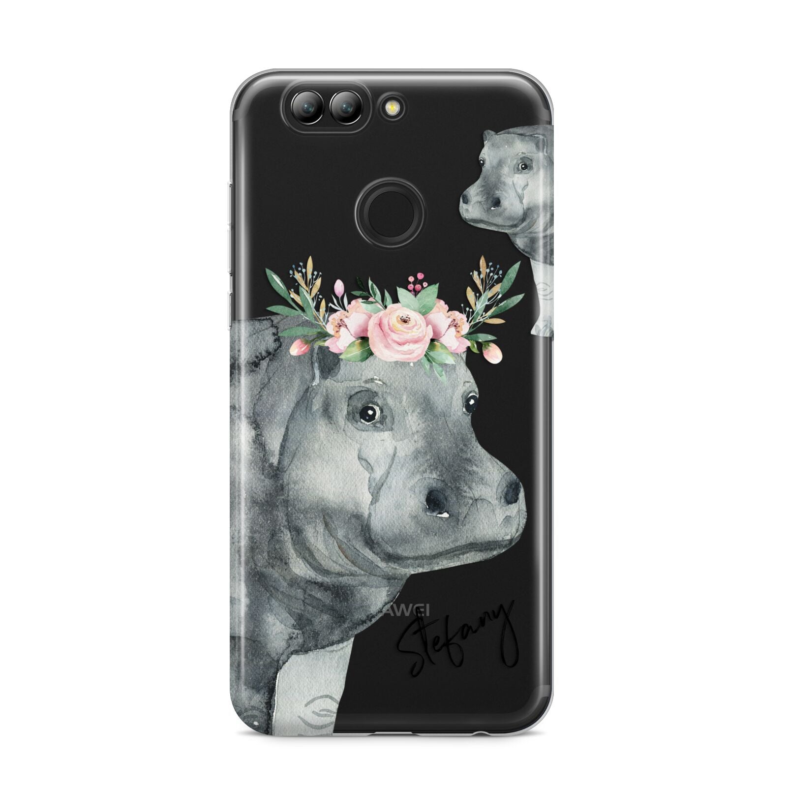 Personalised Hippopotamus Huawei Nova 2s Phone Case