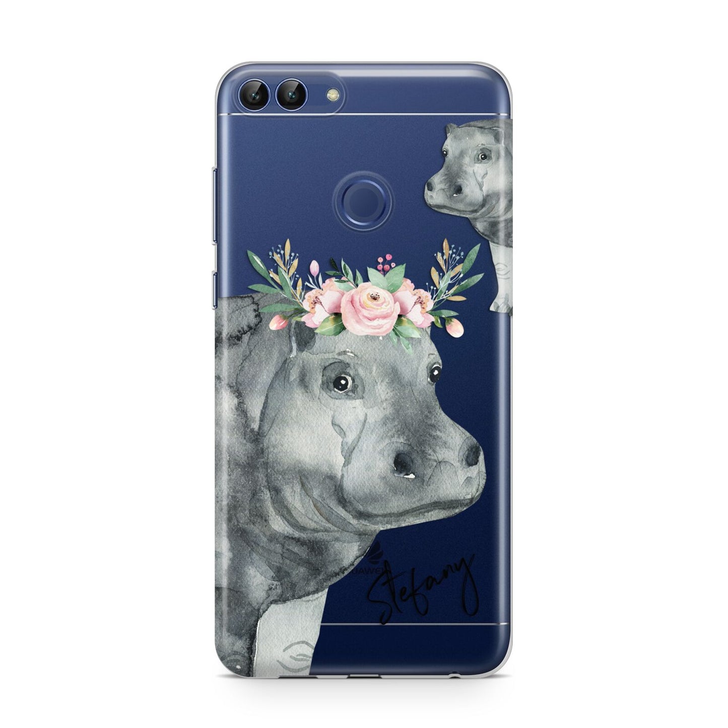 Personalised Hippopotamus Huawei P Smart Case