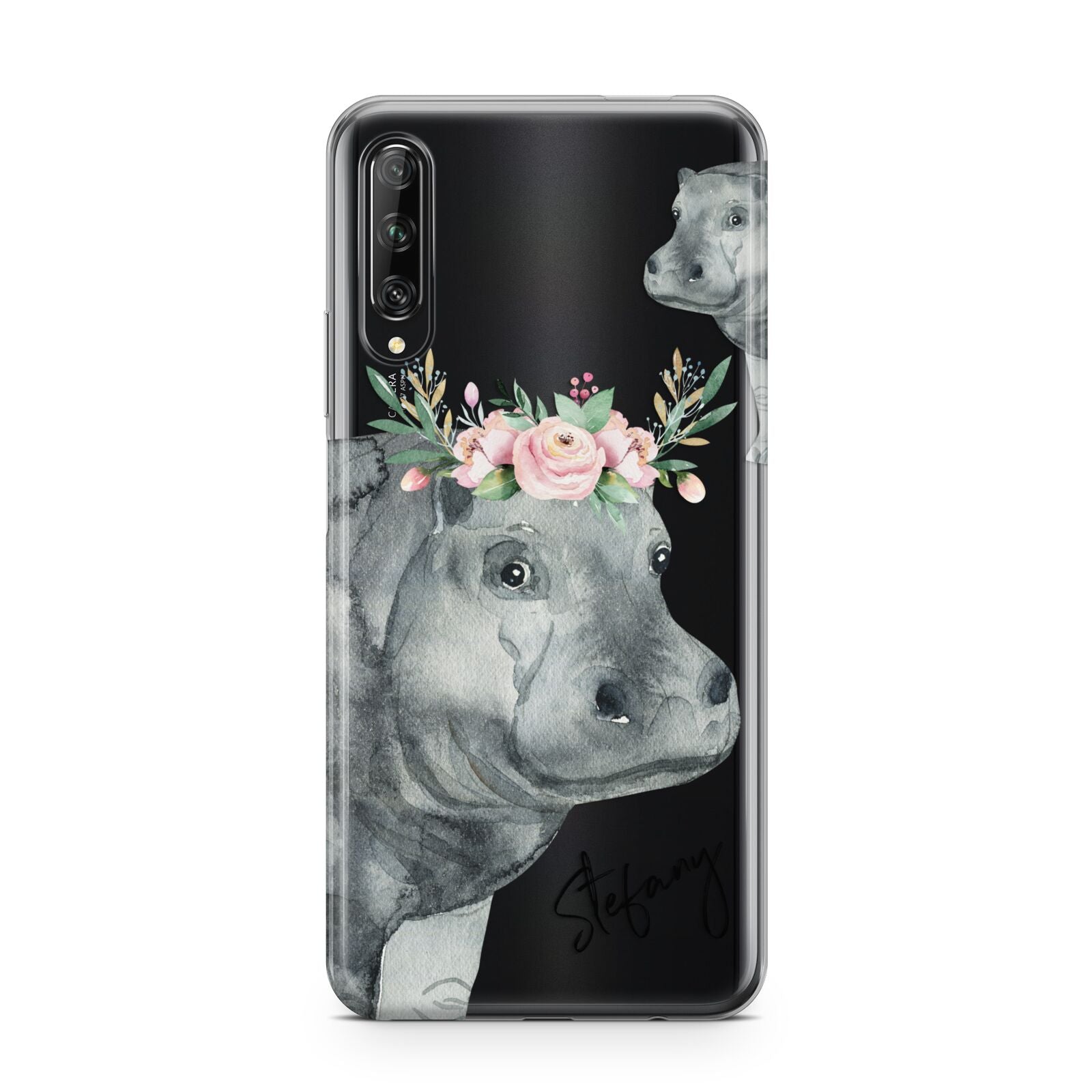 Personalised Hippopotamus Huawei P Smart Pro 2019