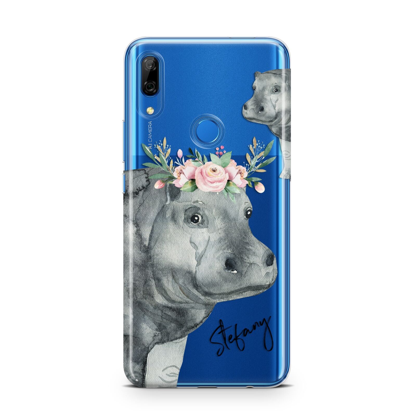 Personalised Hippopotamus Huawei P Smart Z