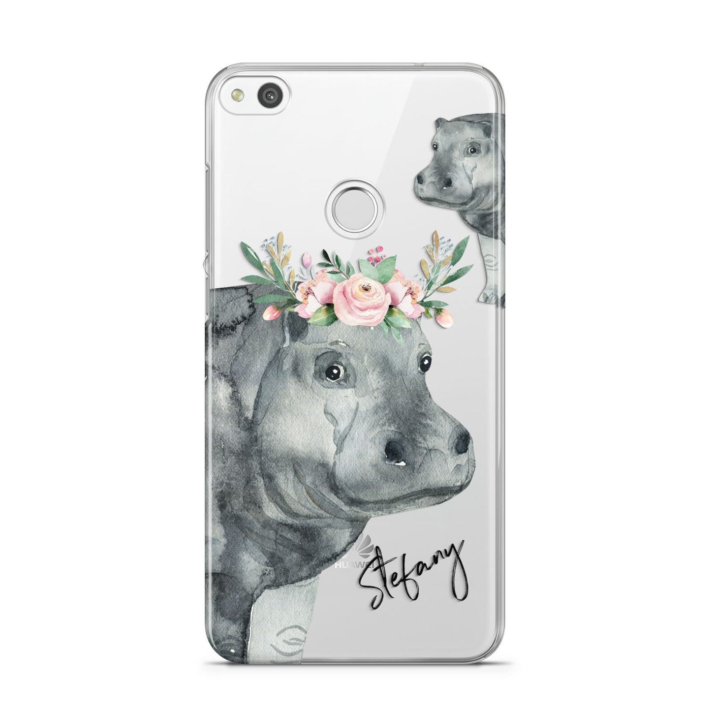 Personalised Hippopotamus Huawei P8 Lite Case