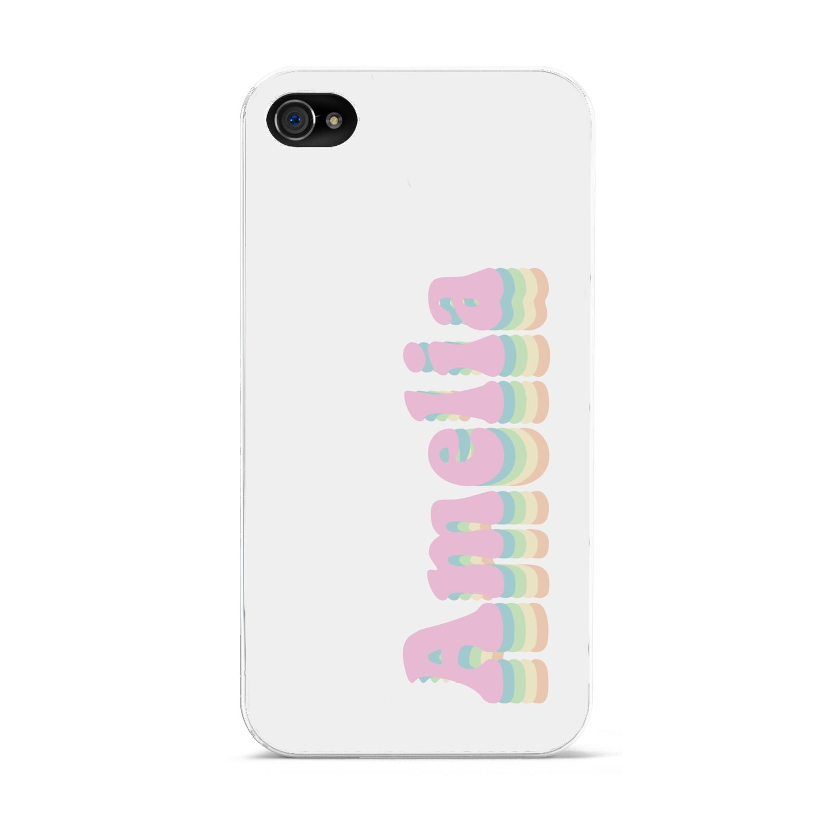 Personalised Hippy Name Apple iPhone 4s Case