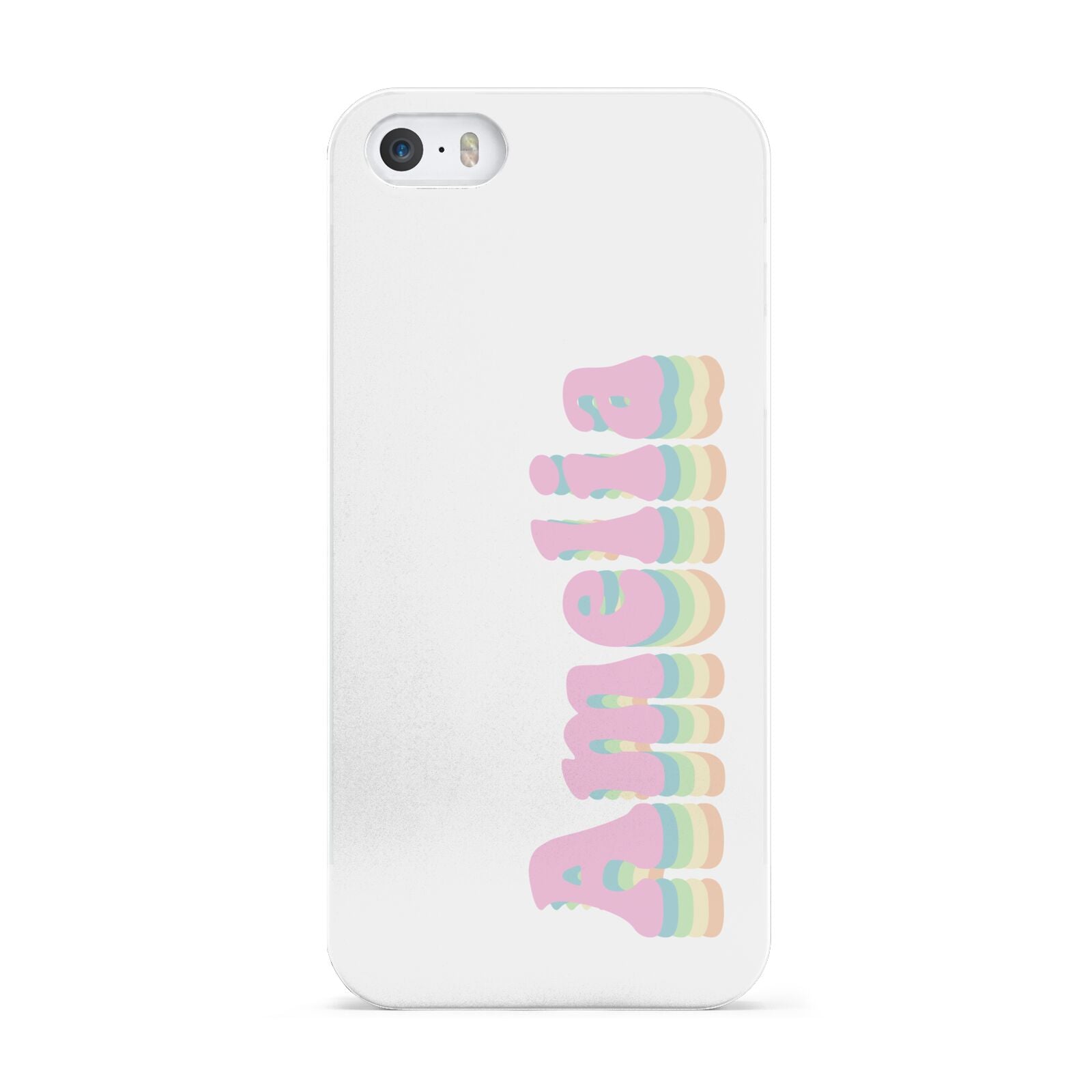 Personalised Hippy Name Apple iPhone 5 Case