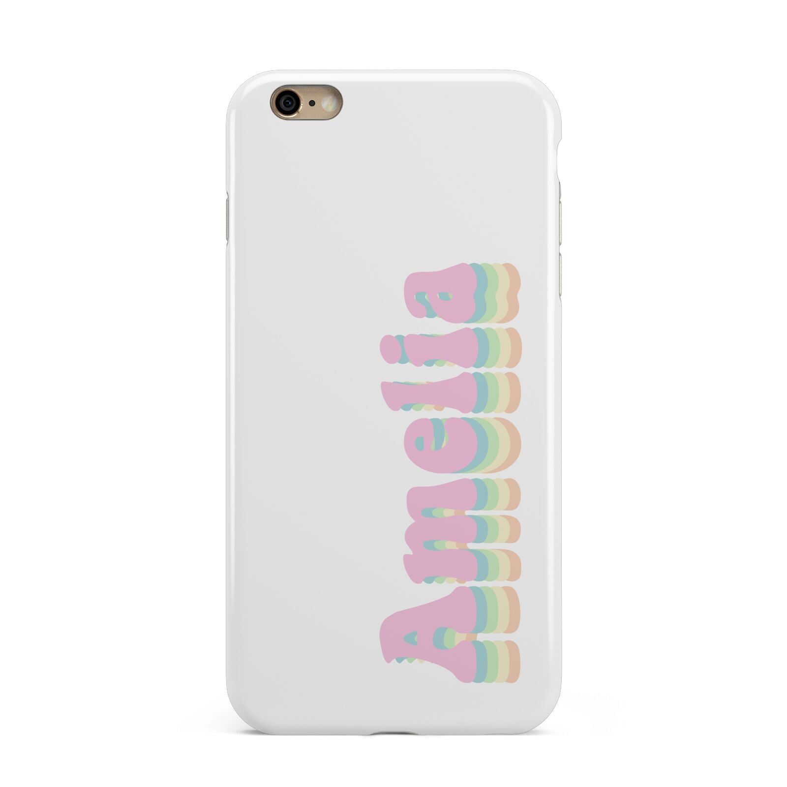 Personalised Hippy Name Apple iPhone 6 Plus 3D Tough Case