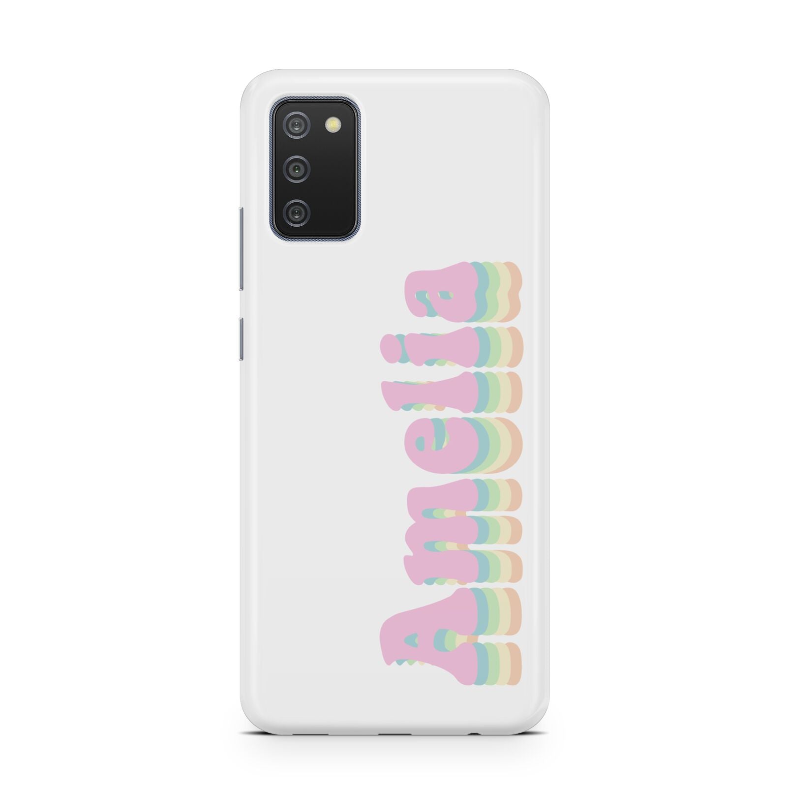 Personalised Hippy Name Samsung A02s Case