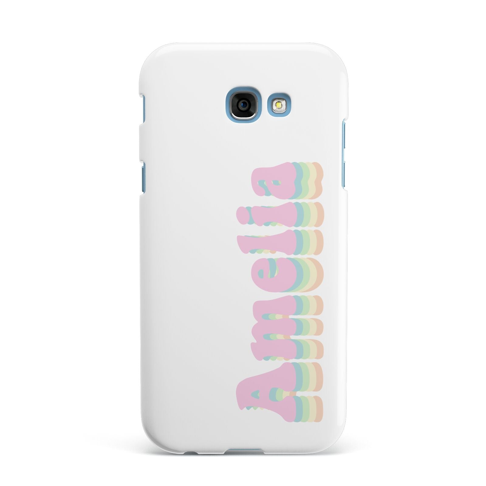 Personalised Hippy Name Samsung Galaxy A7 2017 Case