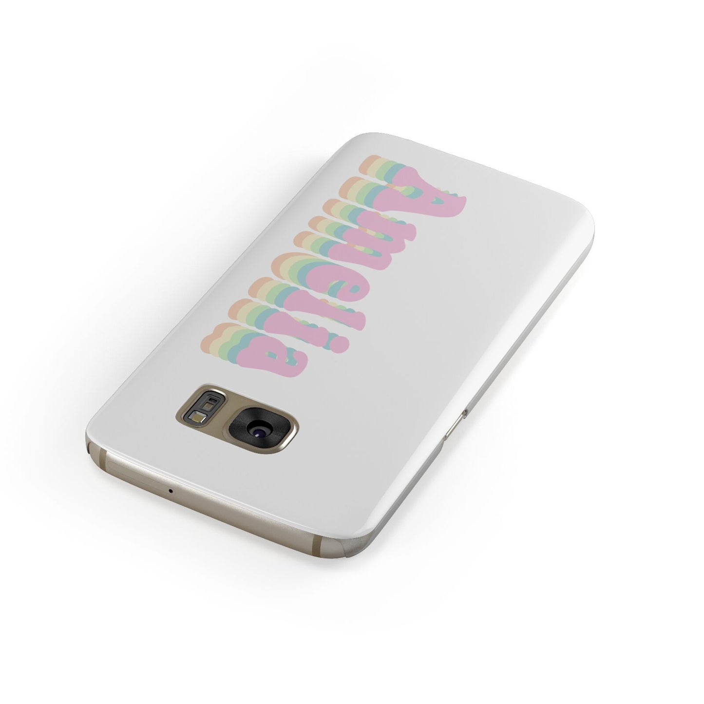 Personalised Hippy Name Samsung Galaxy Case Front Close Up