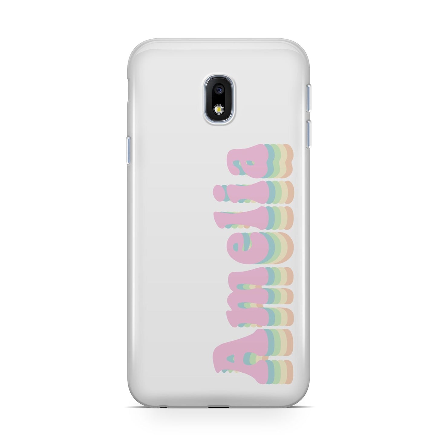 Personalised Hippy Name Samsung Galaxy J3 2017 Case