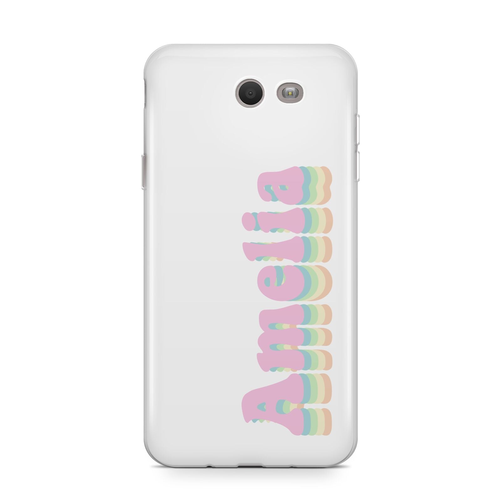 Personalised Hippy Name Samsung Galaxy J7 2017 Case