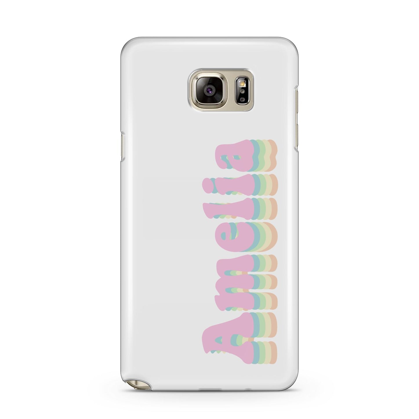 Personalised Hippy Name Samsung Galaxy Note 5 Case