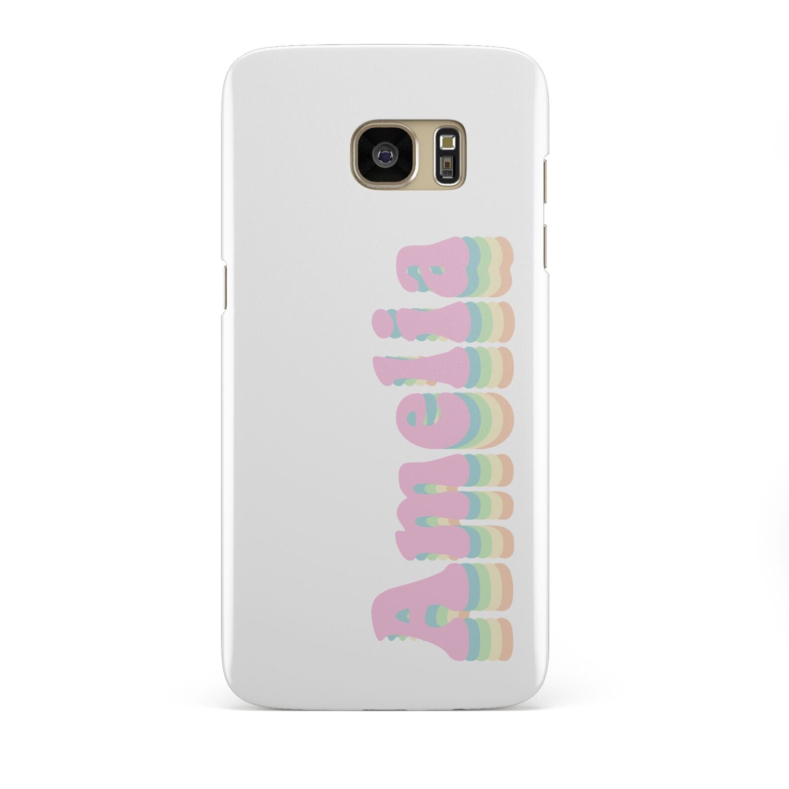 Personalised Hippy Name Samsung Galaxy S7 Edge Case