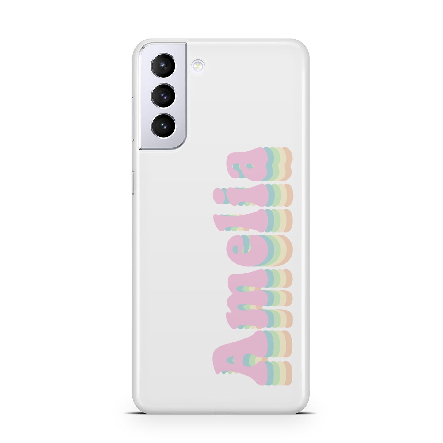 Personalised Hippy Name Samsung S21 Plus Case