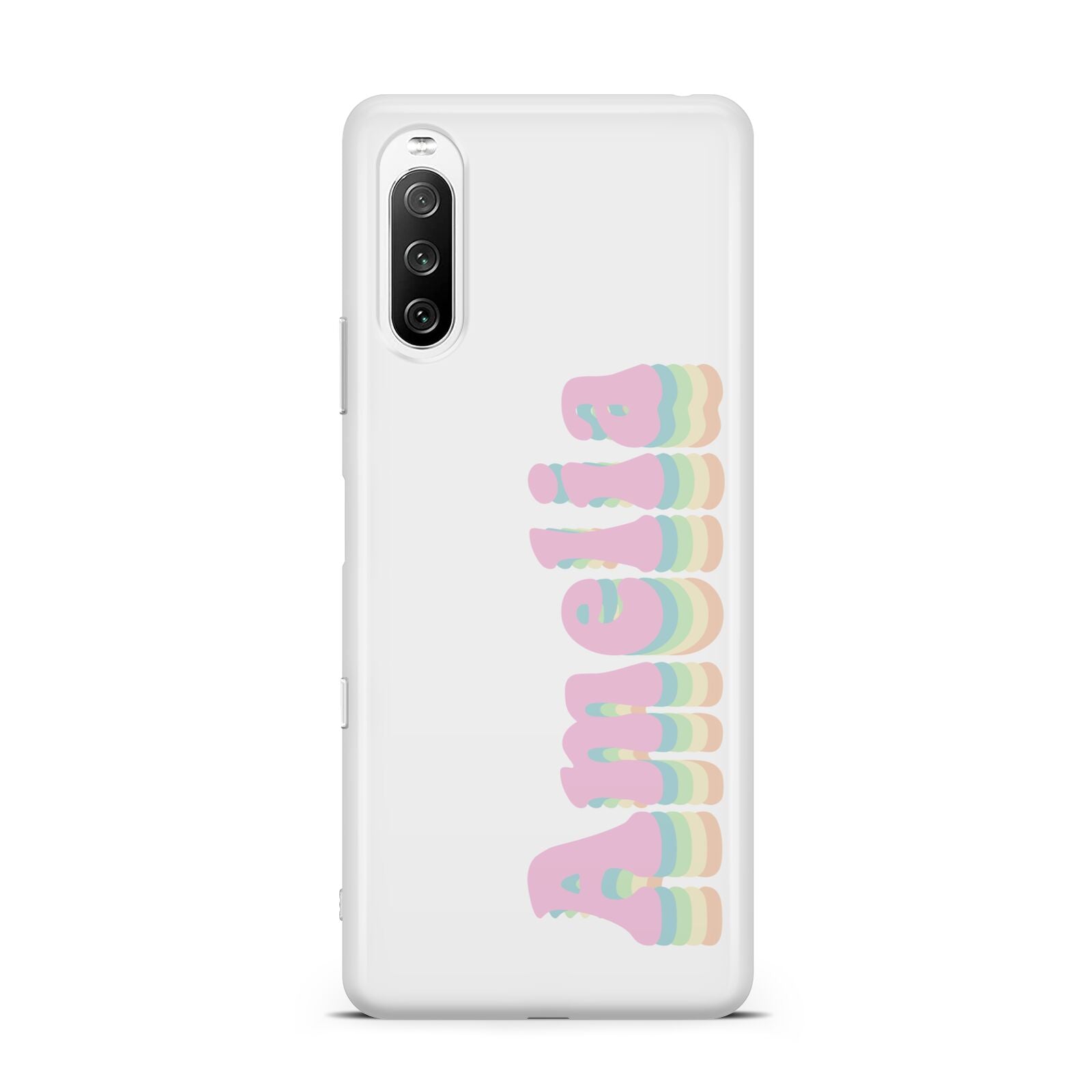 Personalised Hippy Name Sony Xperia 10 III Case