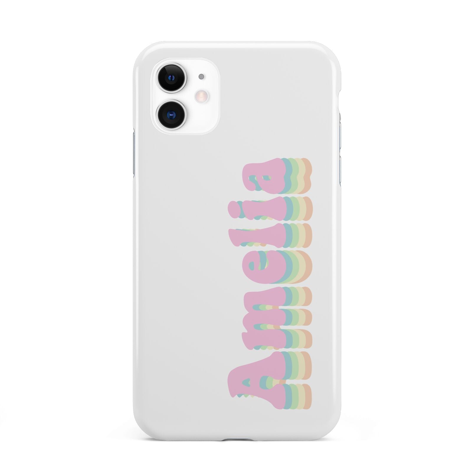 Personalised Hippy Name iPhone 11 3D Tough Case