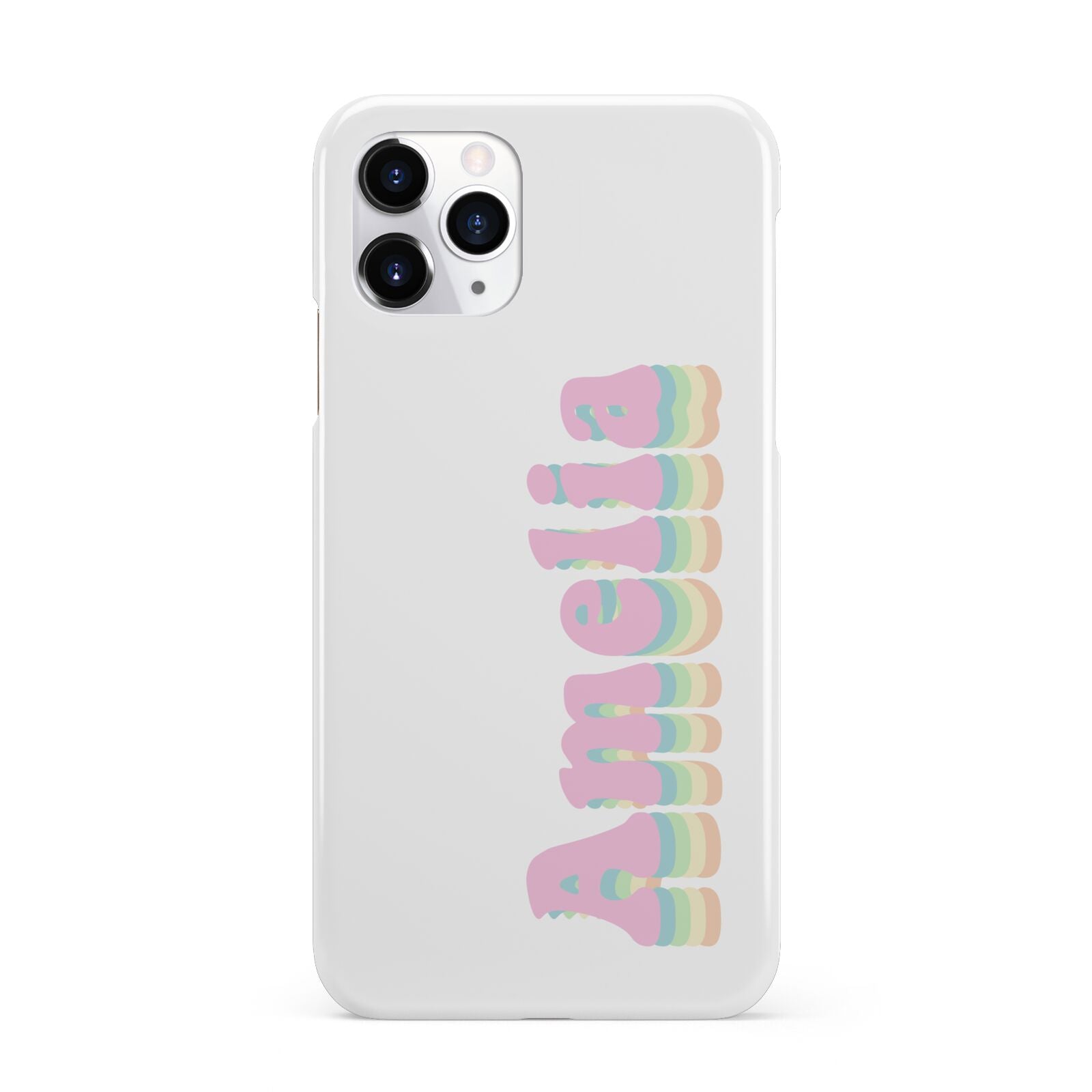 Personalised Hippy Name iPhone 11 Pro 3D Snap Case