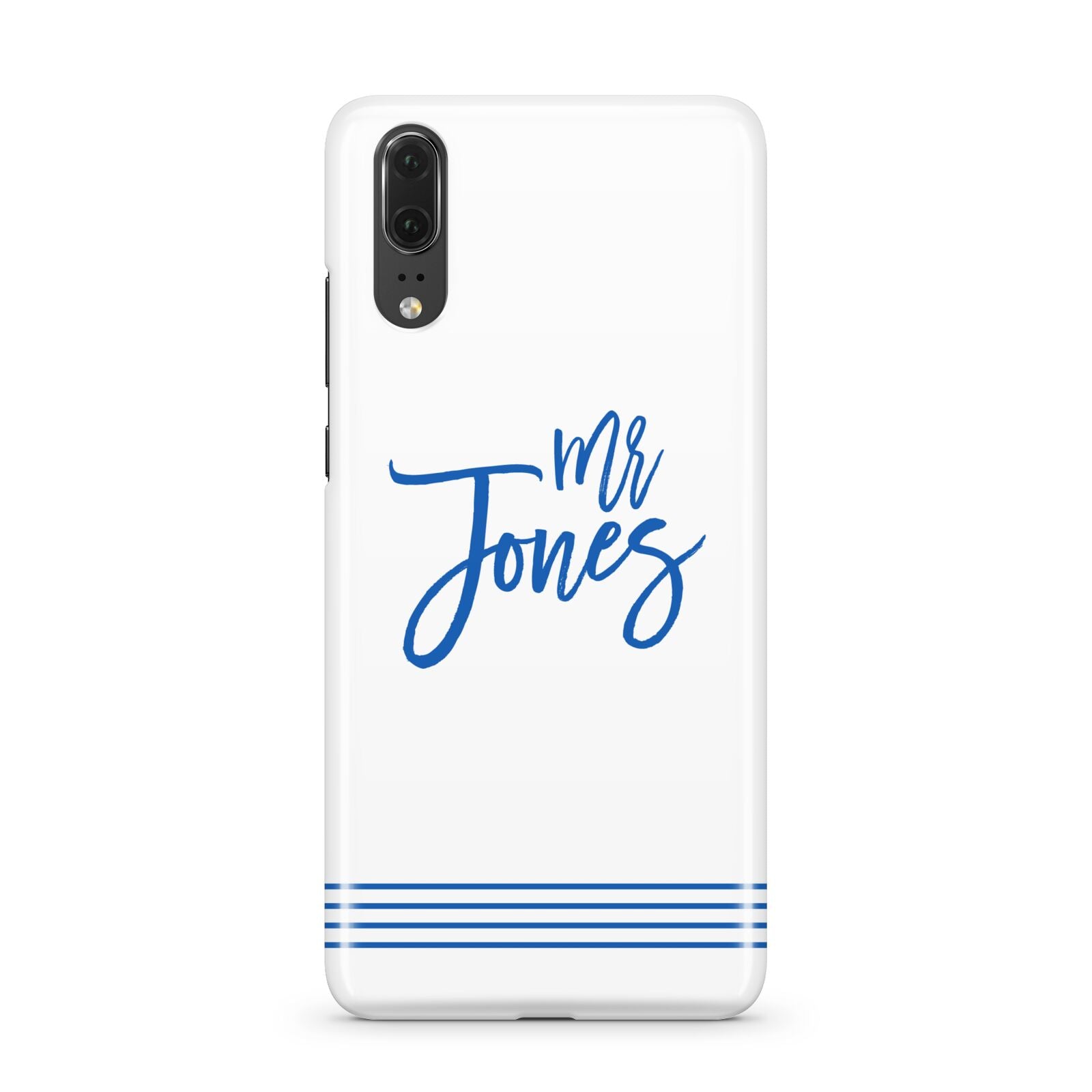 Personalised His Huawei P20 Phone Case