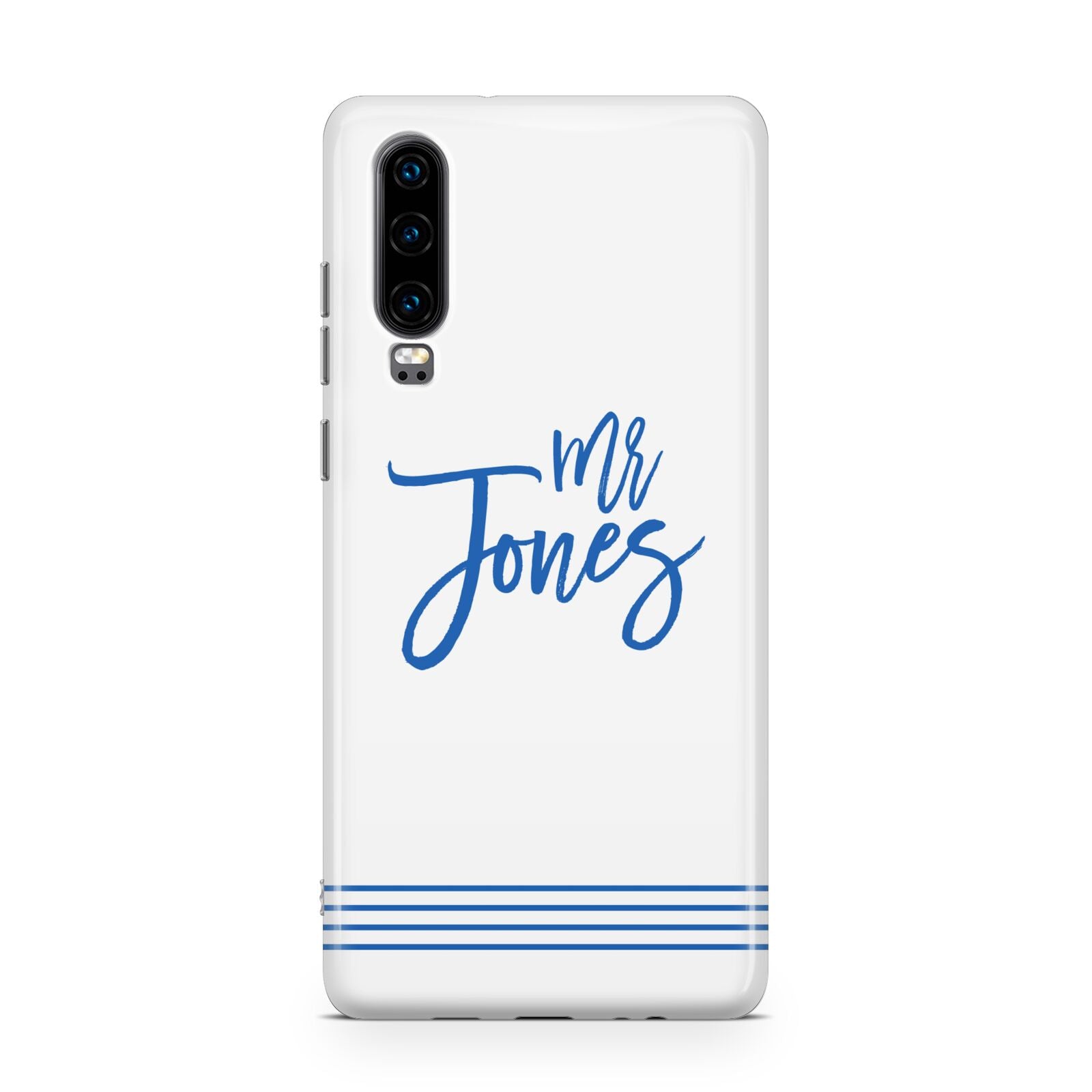 Personalised His Huawei P30 Phone Case