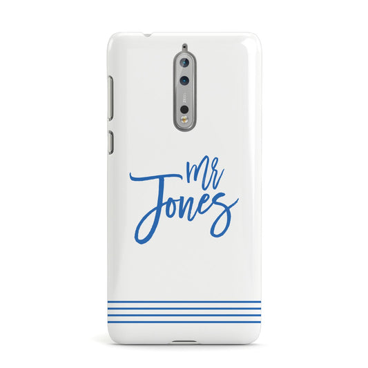 Personalised His Nokia Case