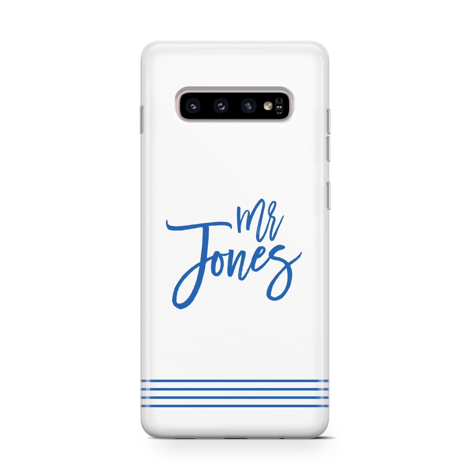 Personalised His Protective Samsung Galaxy Case