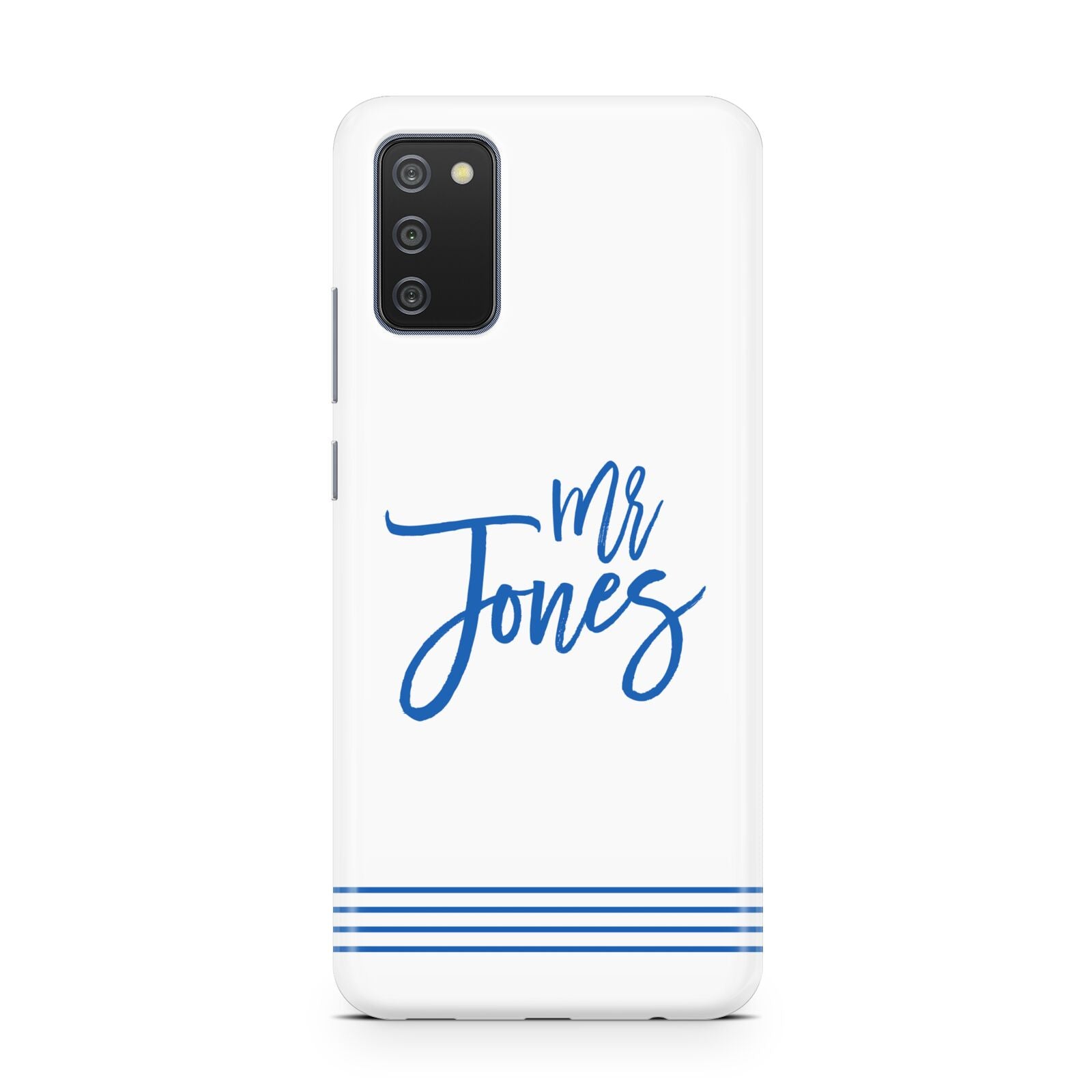 Personalised His Samsung A02s Case