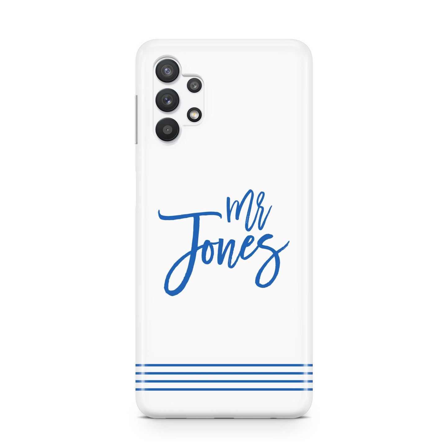 Personalised His Samsung A32 5G Case