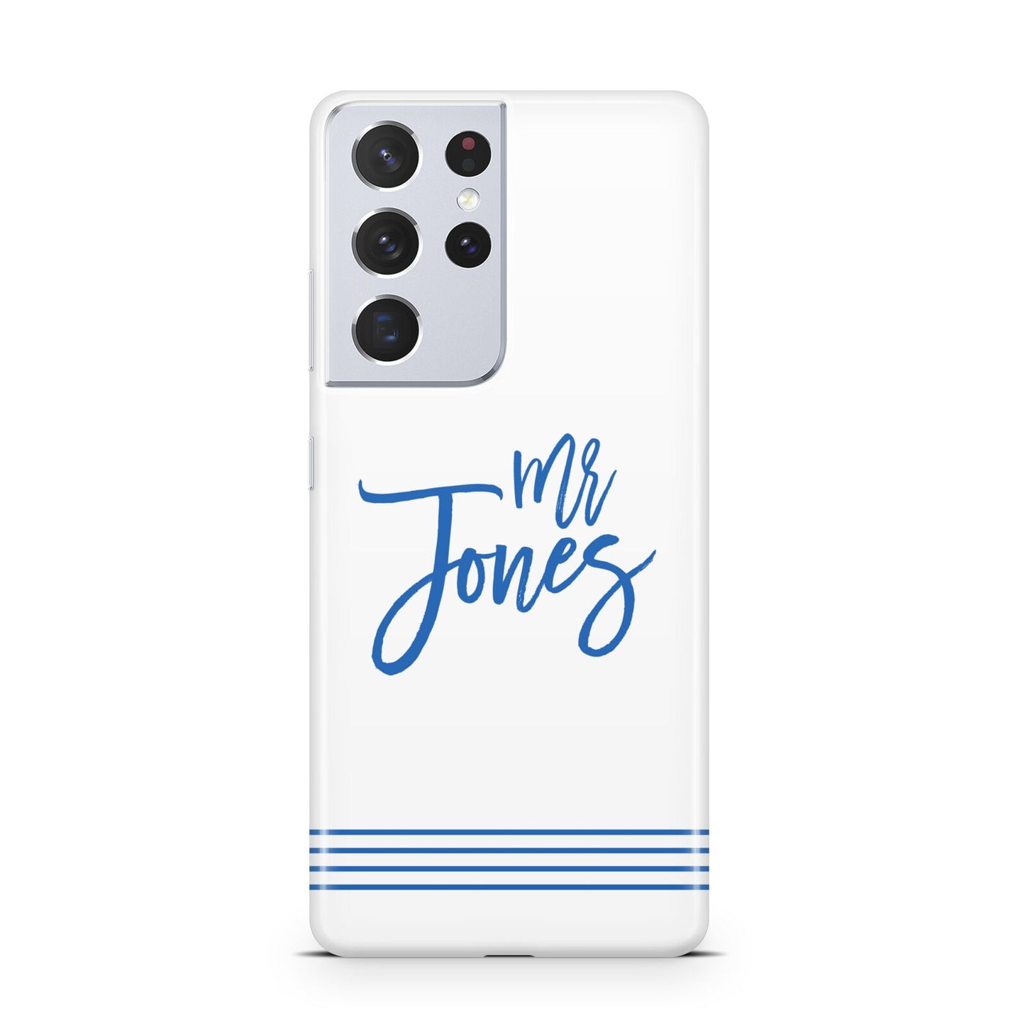 Personalised His Samsung S21 Ultra Case