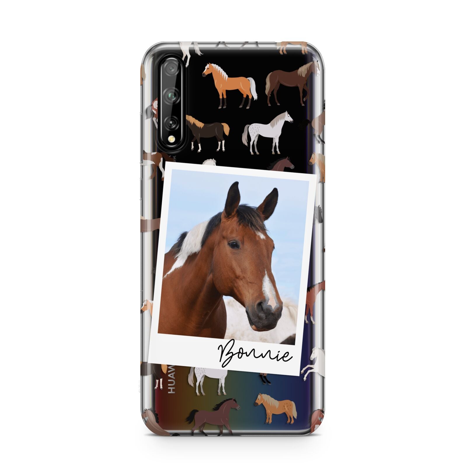 Personalised Horse Photo Huawei Enjoy 10s Phone Case