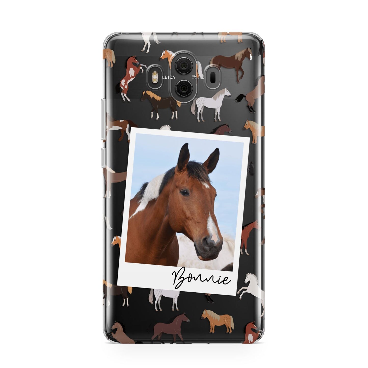 Personalised Horse Photo Huawei Mate 10 Protective Phone Case