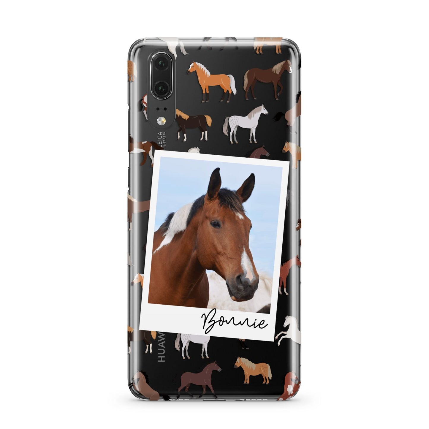 Personalised Horse Photo Huawei P20 Phone Case