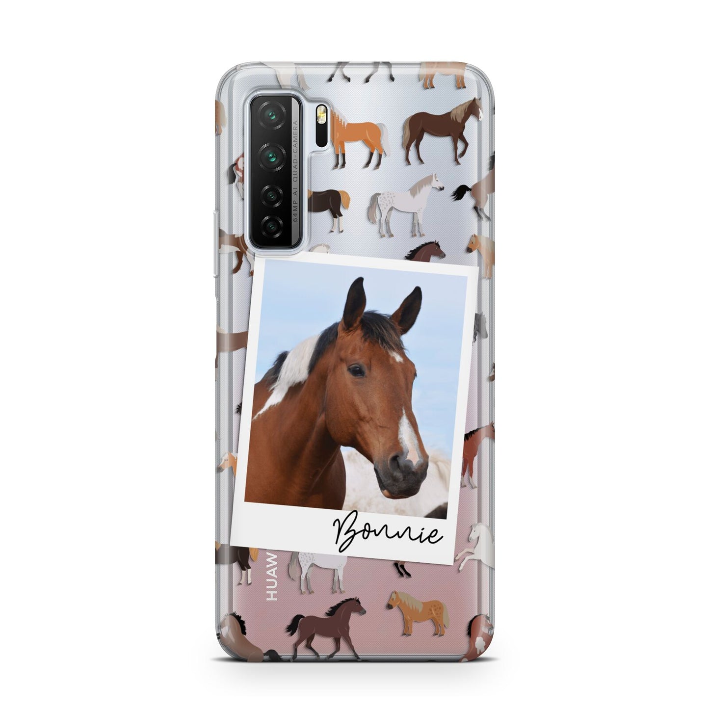 Personalised Horse Photo Huawei P40 Lite 5G Phone Case