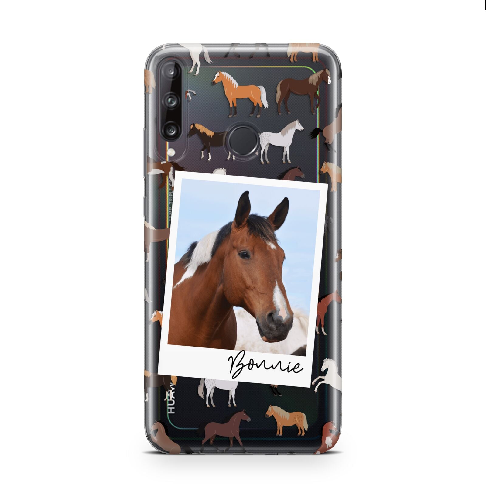 Personalised Horse Photo Huawei P40 Lite E Phone Case