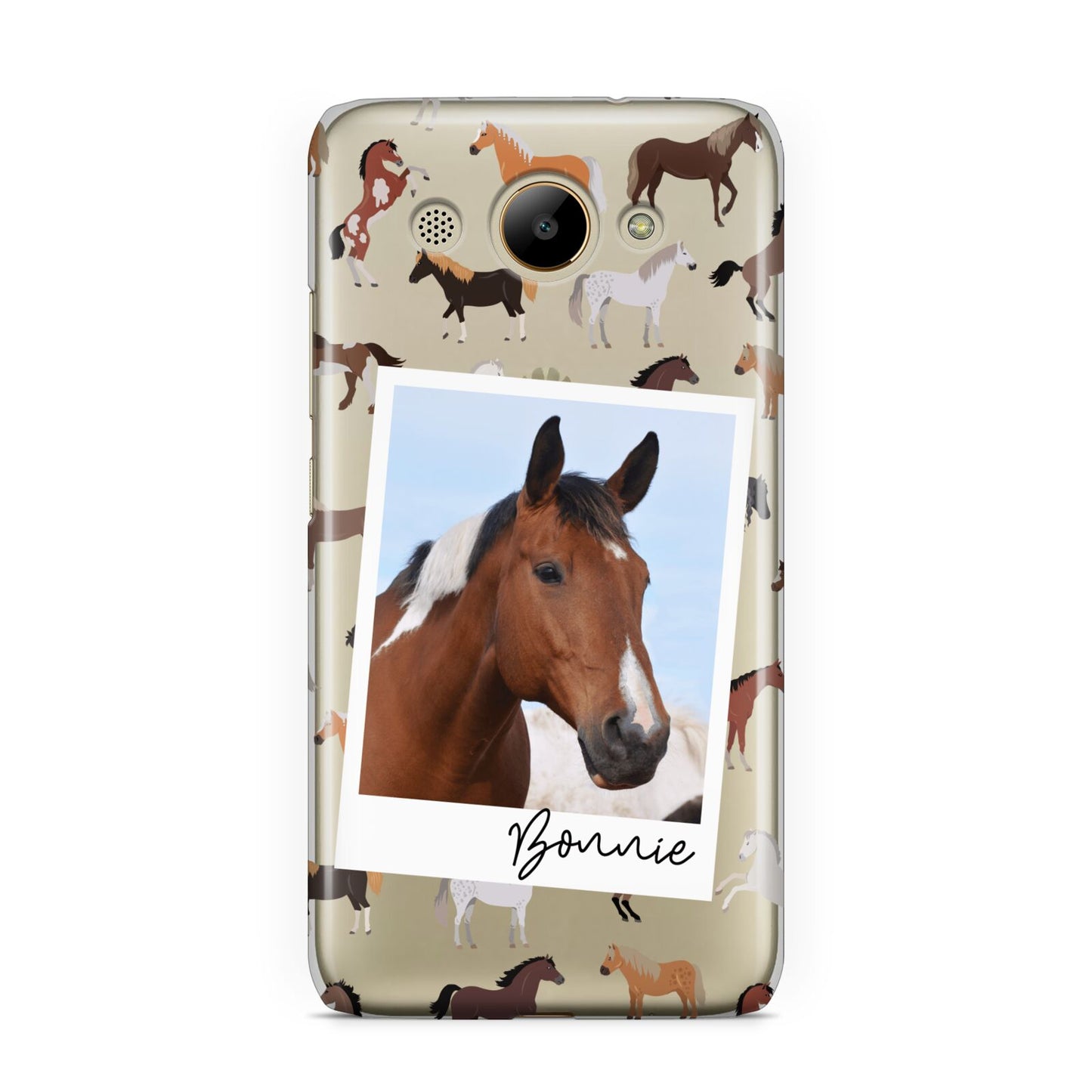 Personalised Horse Photo Huawei Y3 2017