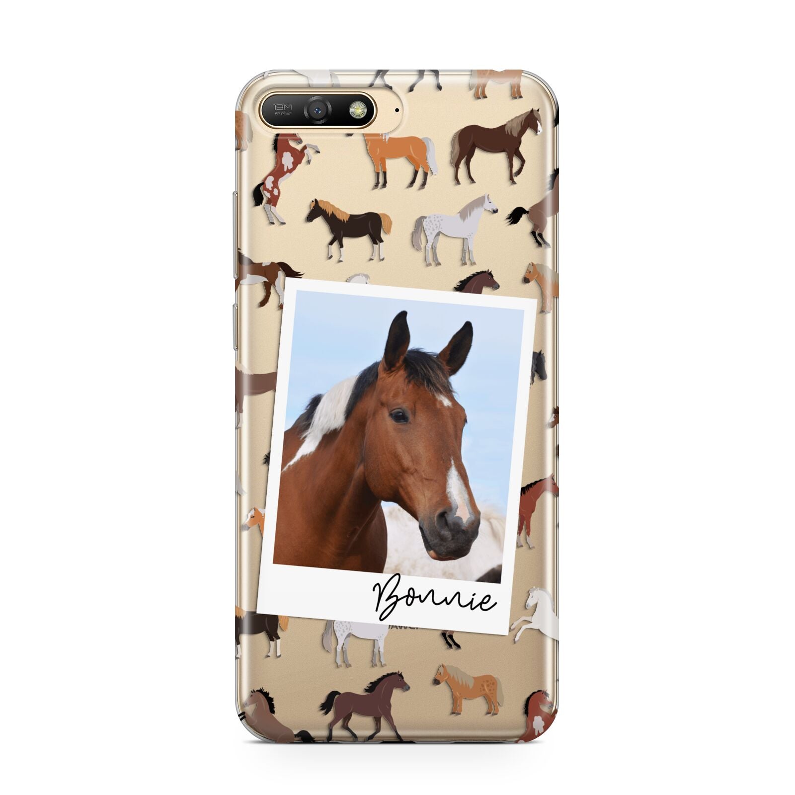 Personalised Horse Photo Huawei Y6 2018