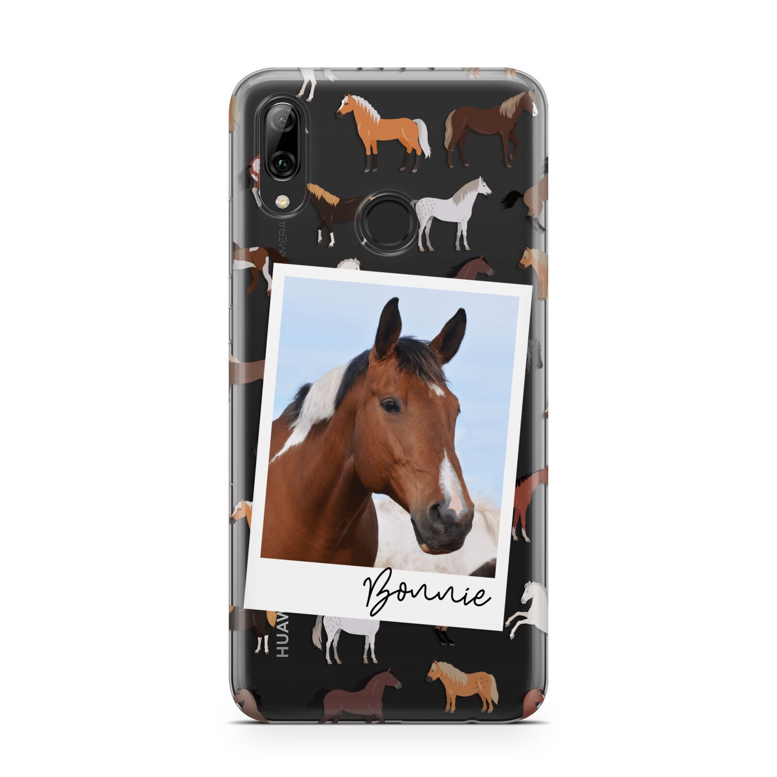 Personalised Horse Photo Huawei Y7 2019