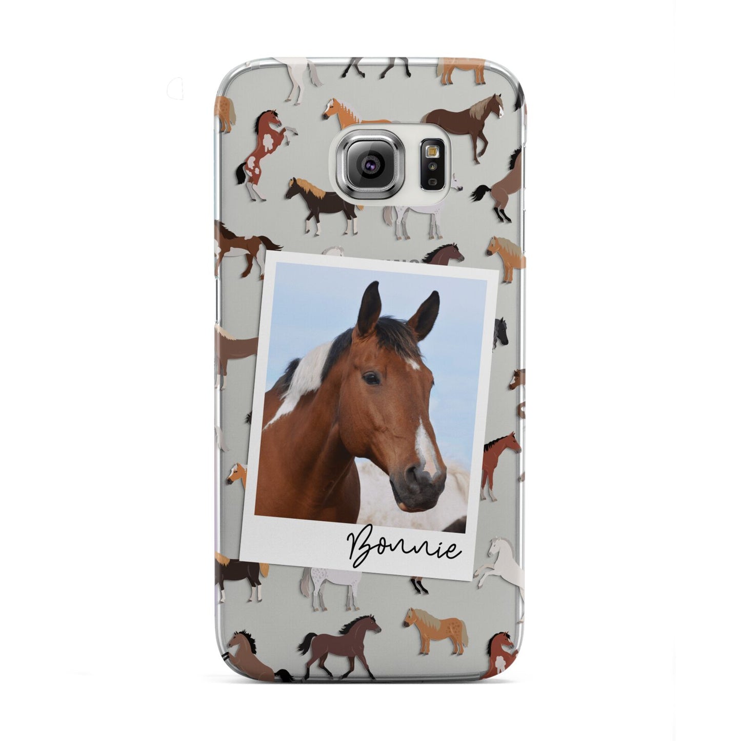 Personalised Horse Photo Samsung Galaxy S6 Edge Case