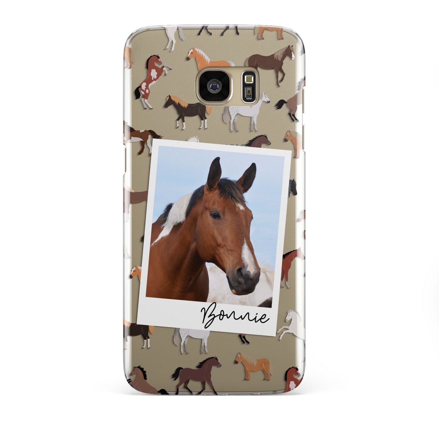 Personalised Horse Photo Samsung Galaxy S7 Edge Case