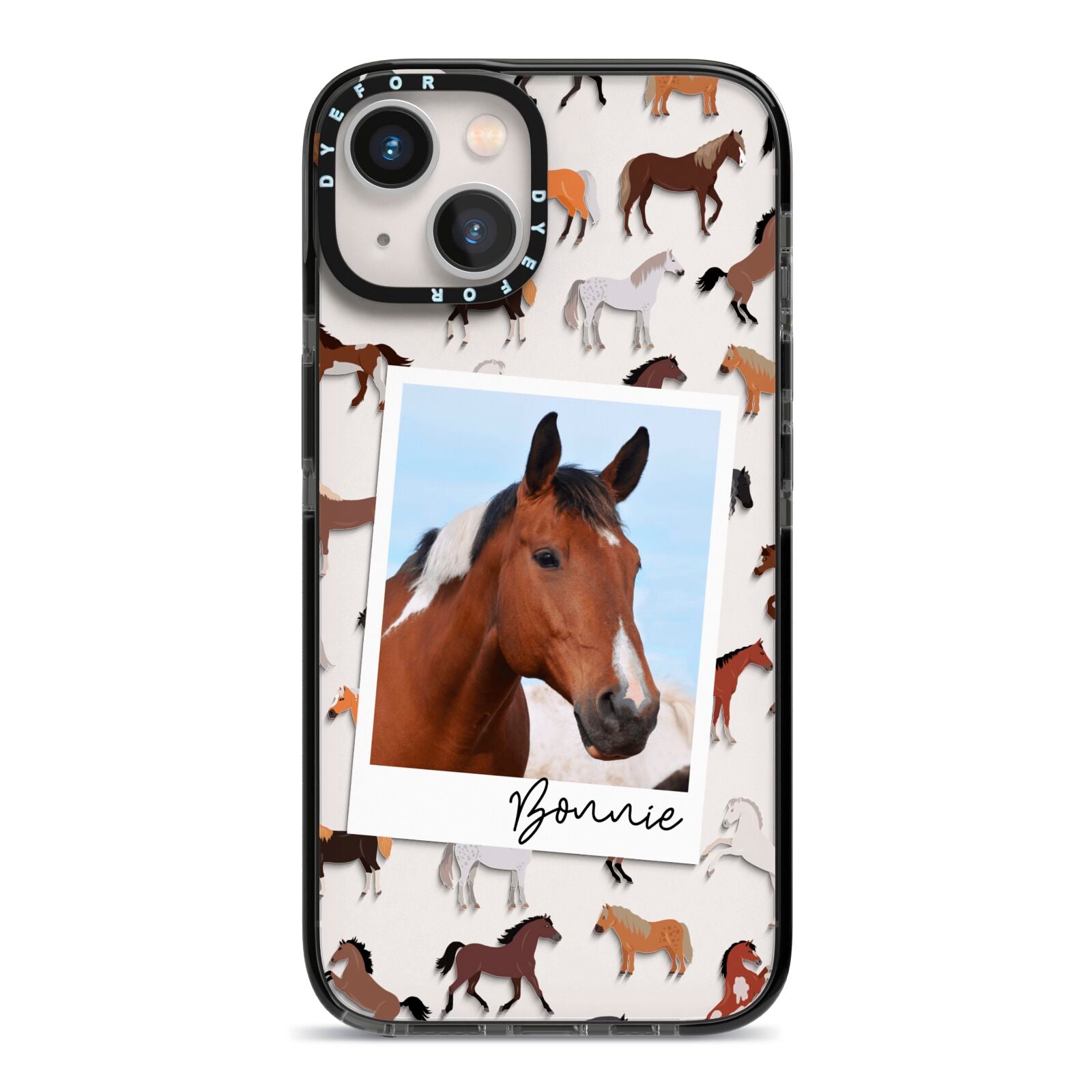 Personalised Horse Photo iPhone Case