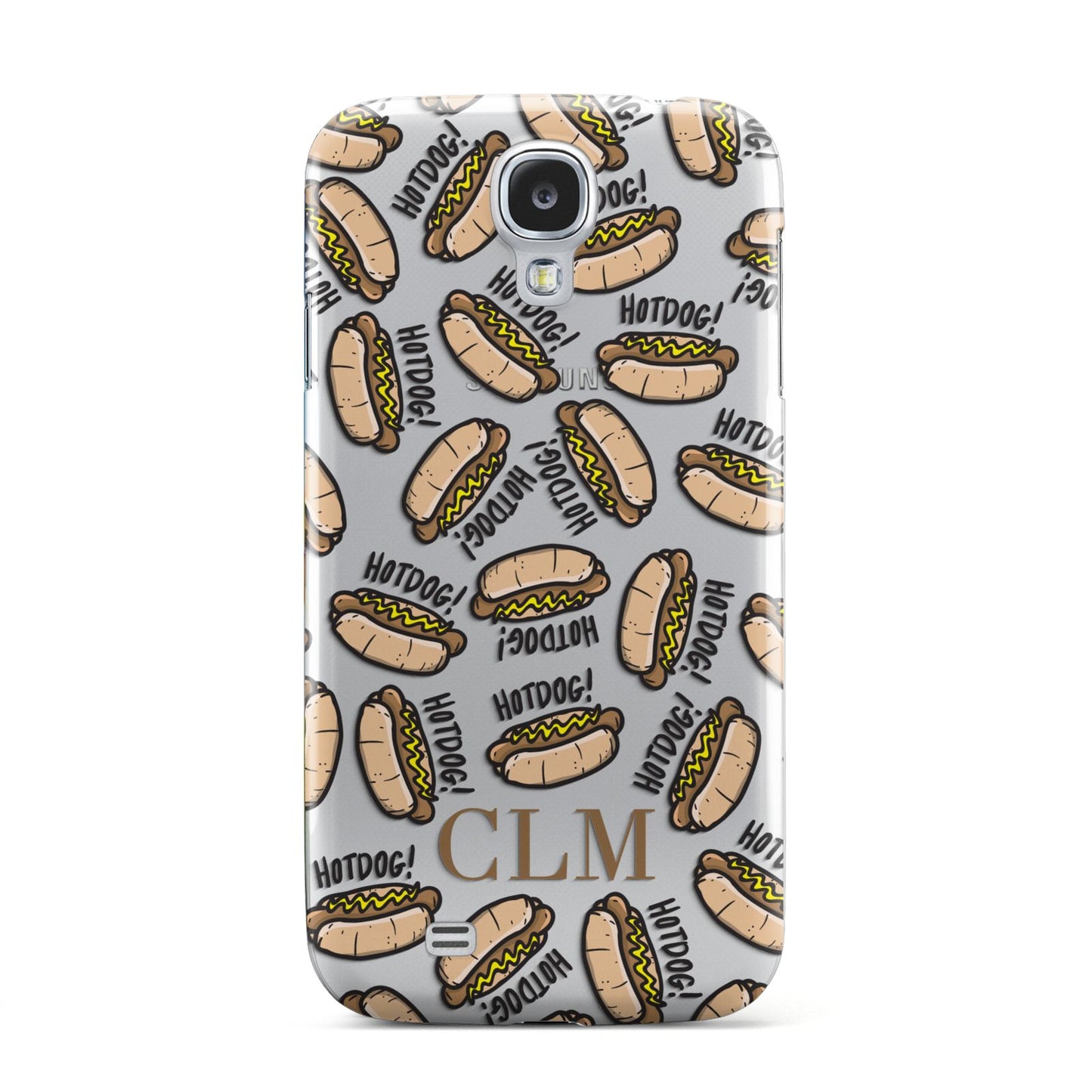 Personalised Hot Dog Initials Samsung Galaxy S4 Case