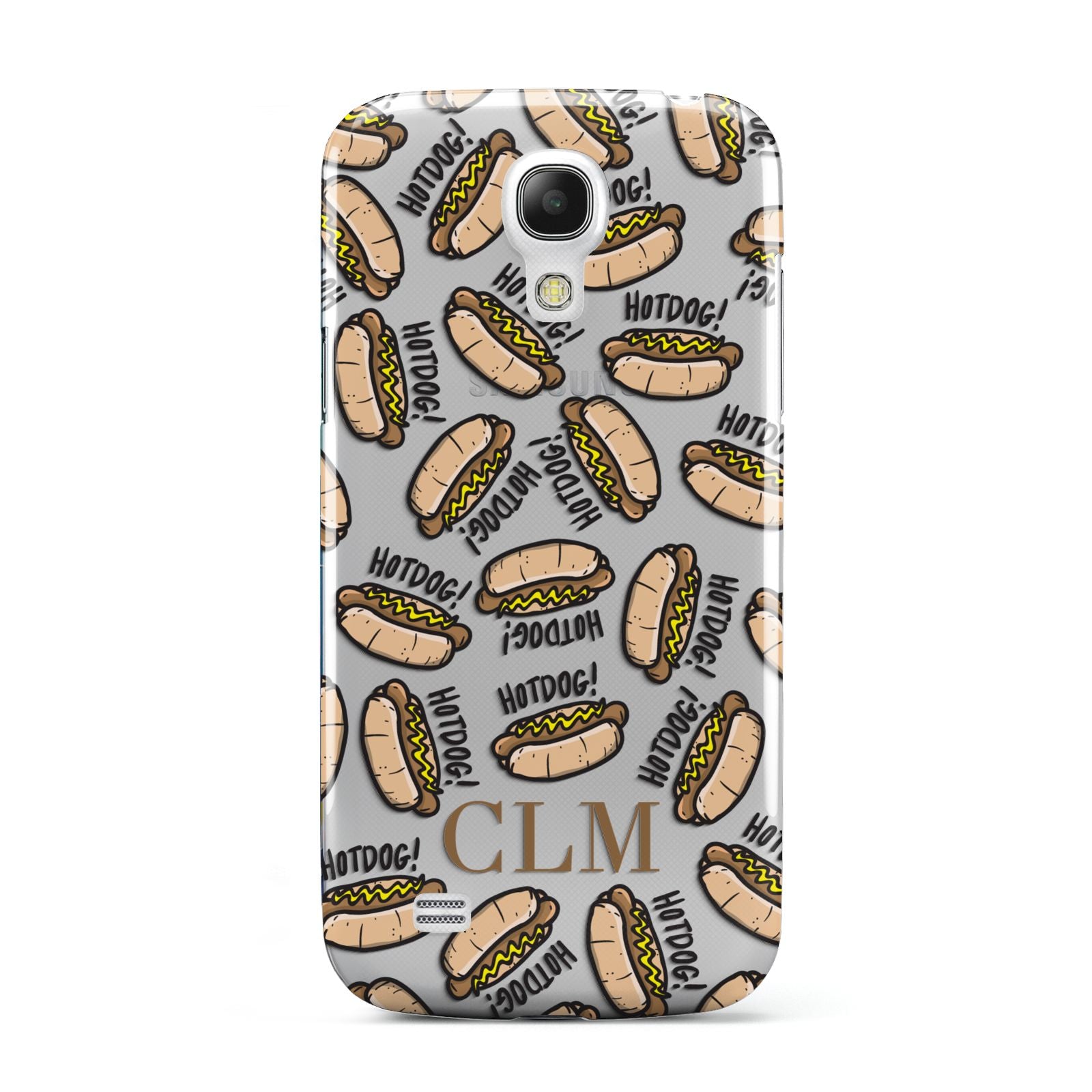 Personalised Hot Dog Initials Samsung Galaxy S4 Mini Case