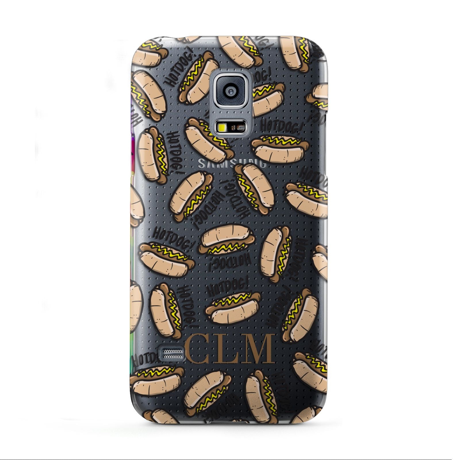 Personalised Hot Dog Initials Samsung Galaxy S5 Mini Case