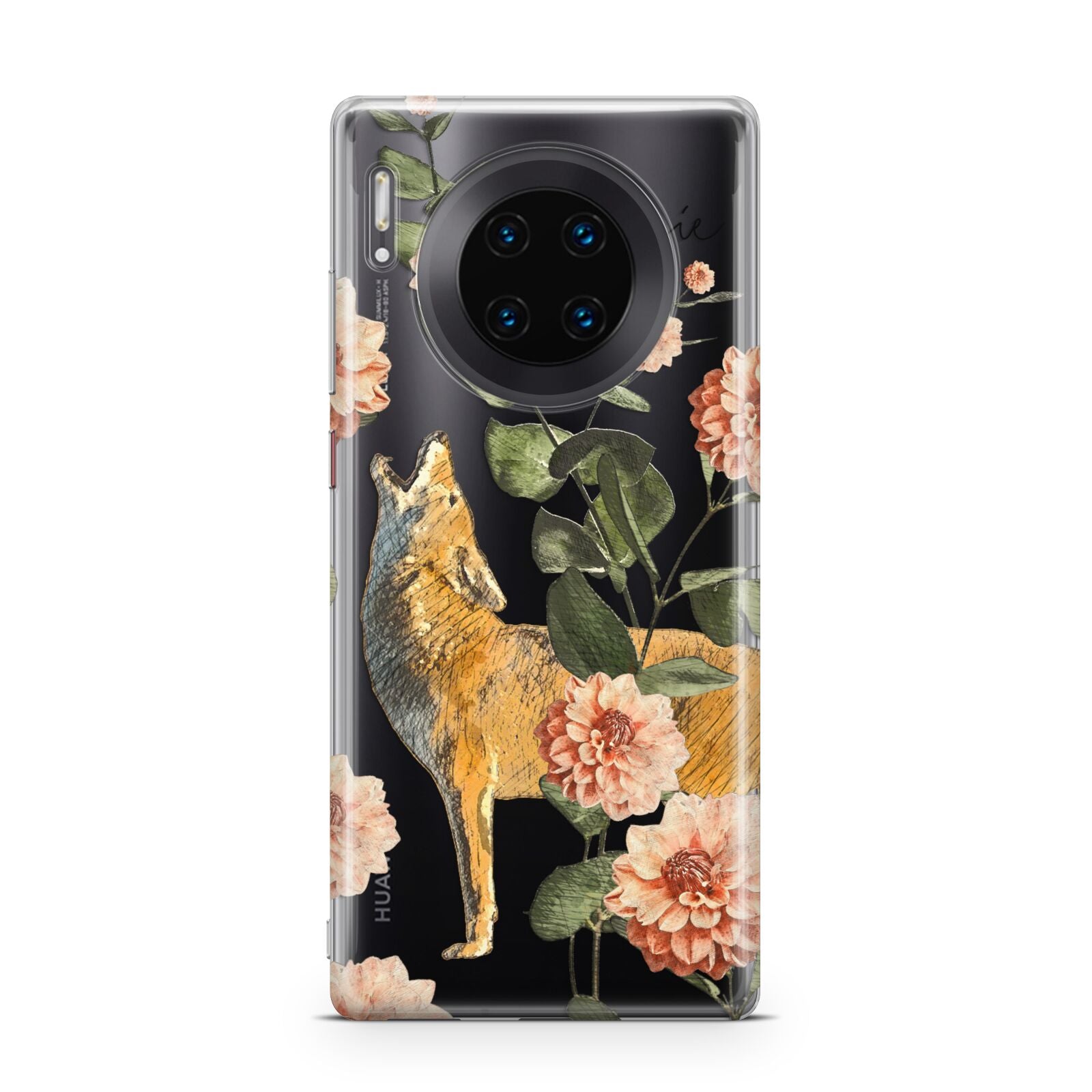 Personalised Howling Wolf Huawei Mate 30 Pro Phone Case