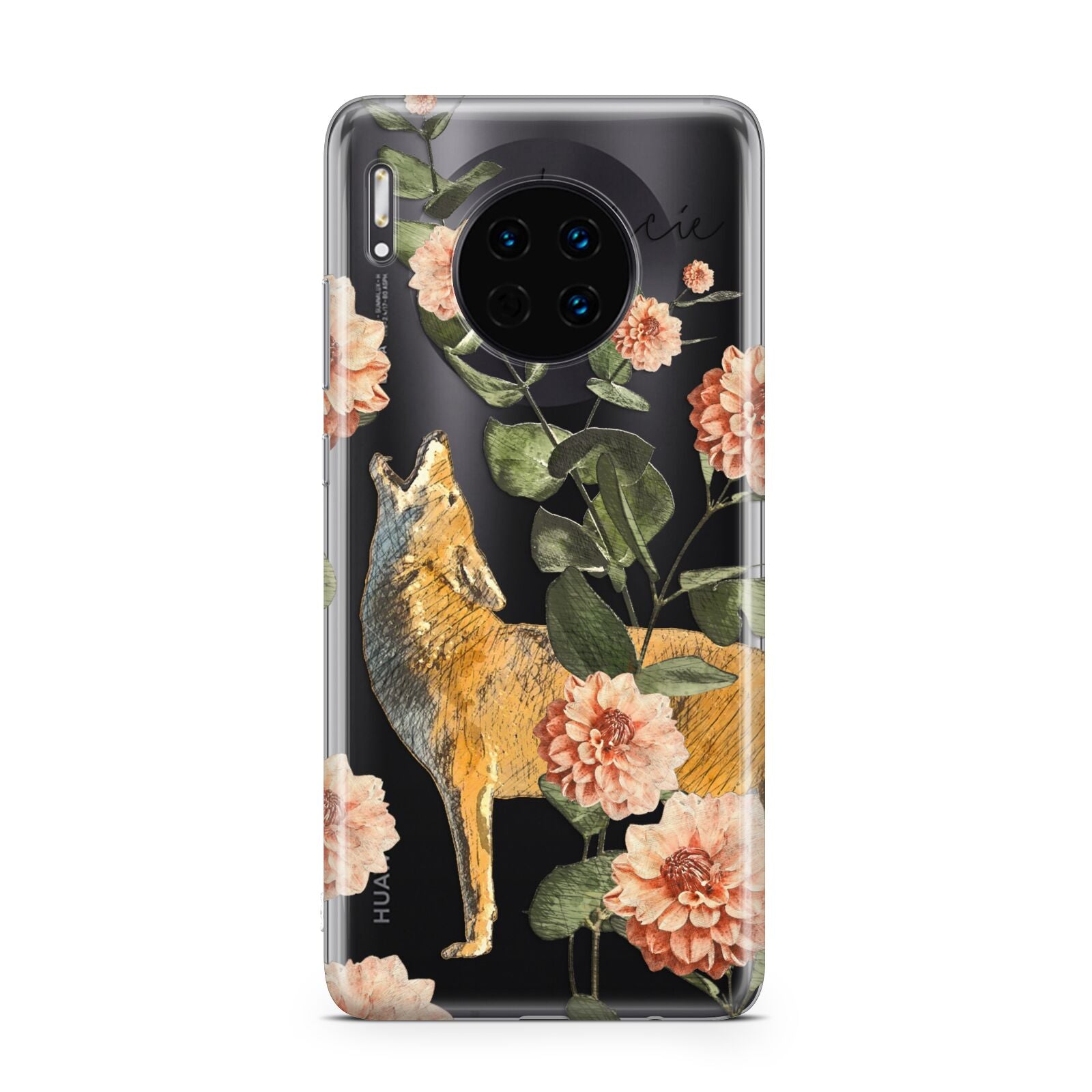 Personalised Howling Wolf Huawei Mate 30