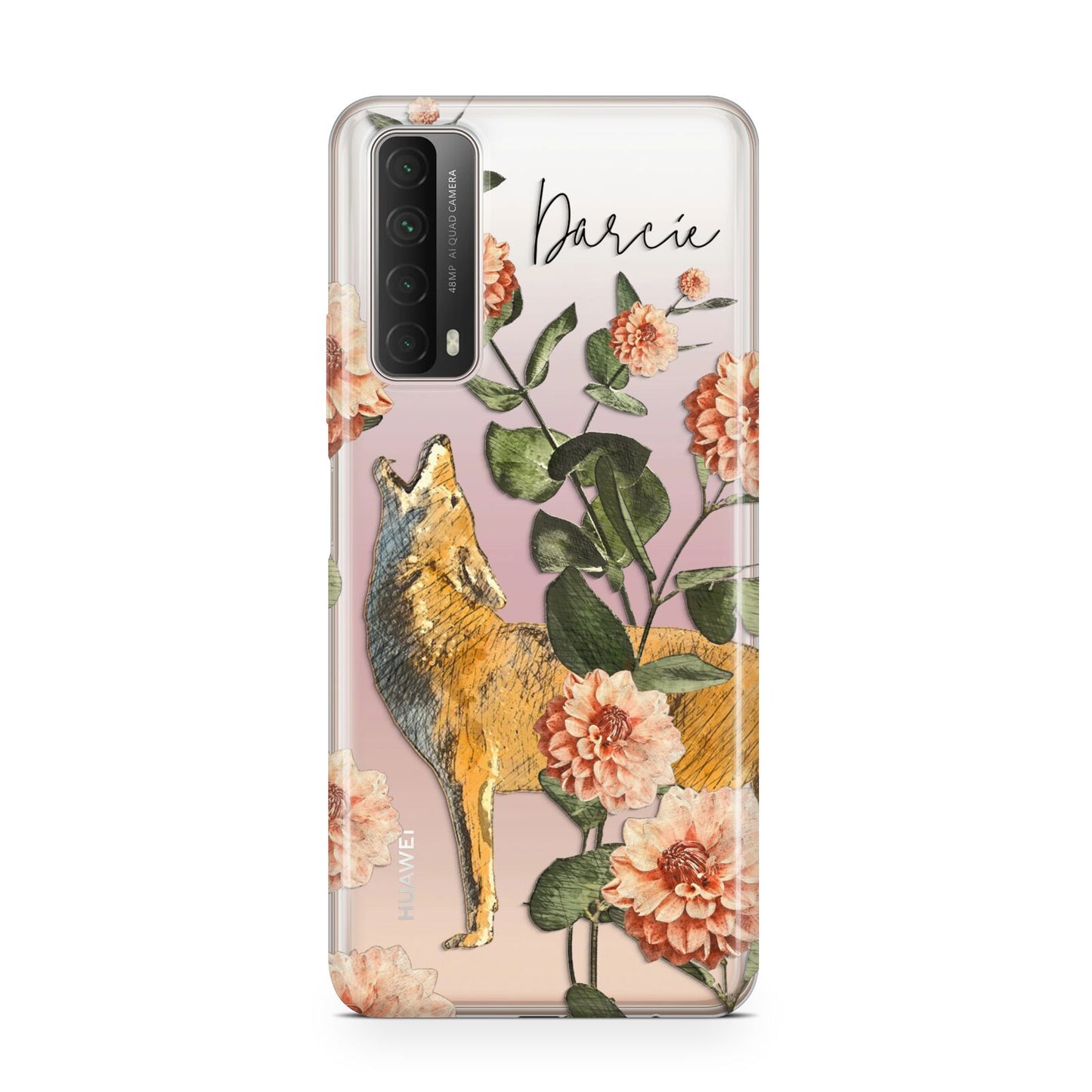 Personalised Howling Wolf Huawei P Smart 2021