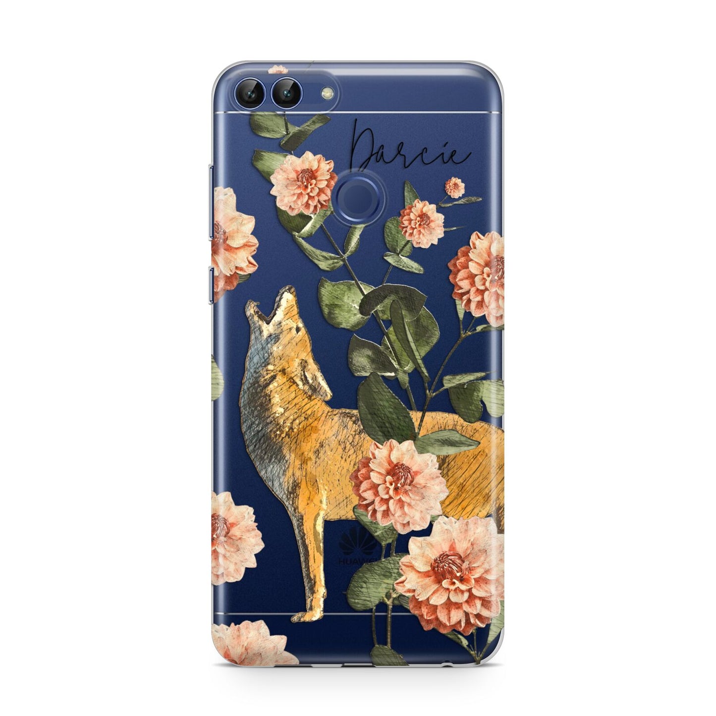 Personalised Howling Wolf Huawei P Smart Case