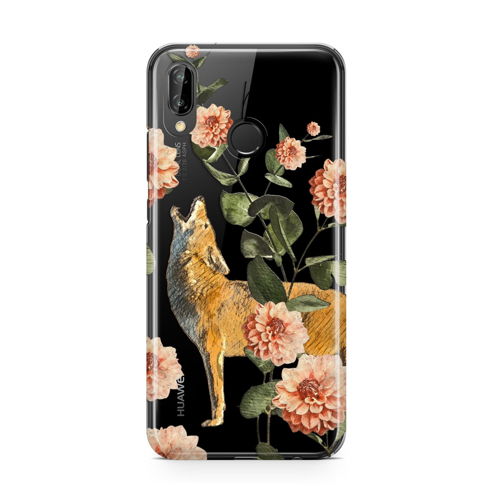 Personalised Howling Wolf Huawei P20 Lite Phone Case