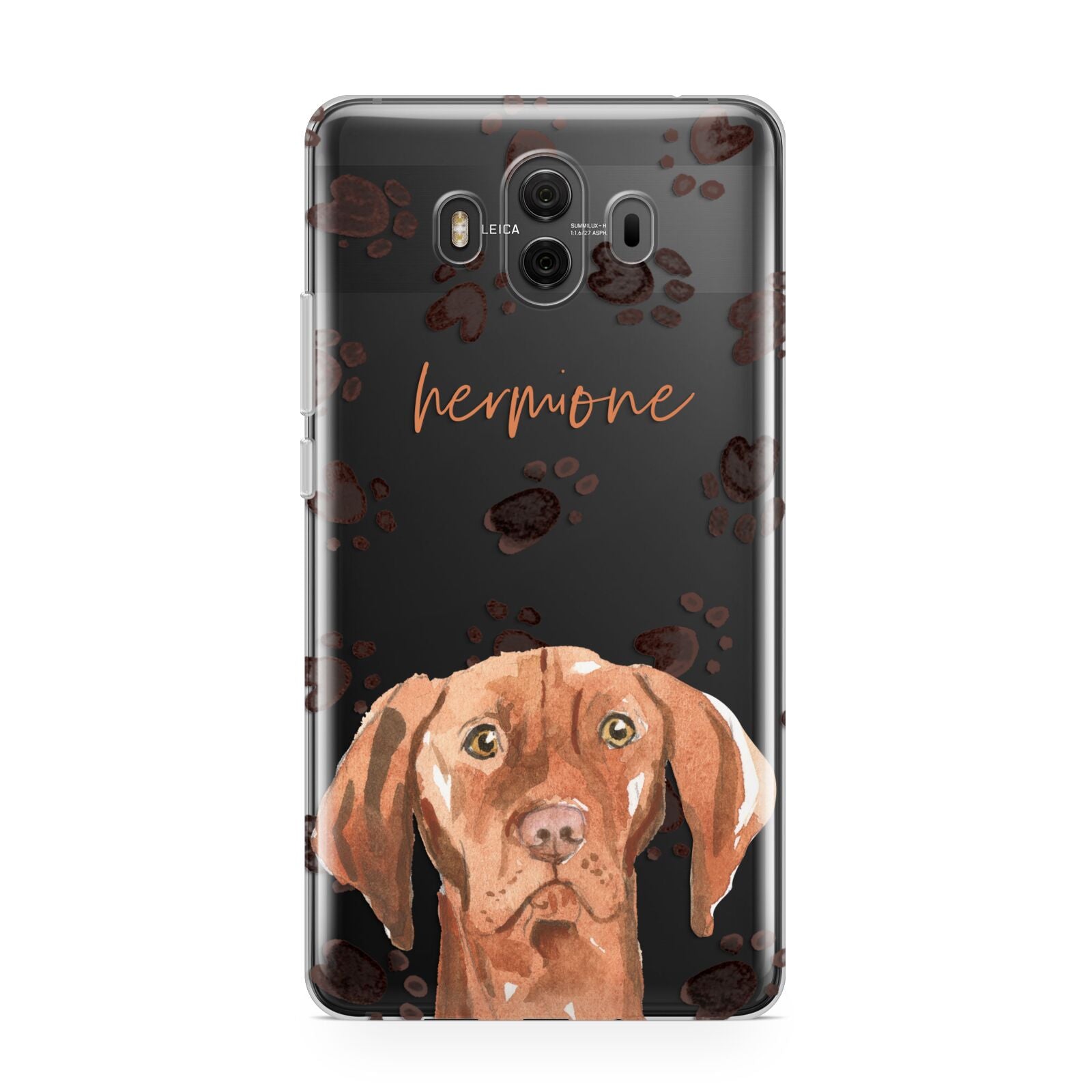 Personalised Hungarian Vizsla Huawei Mate 10 Protective Phone Case