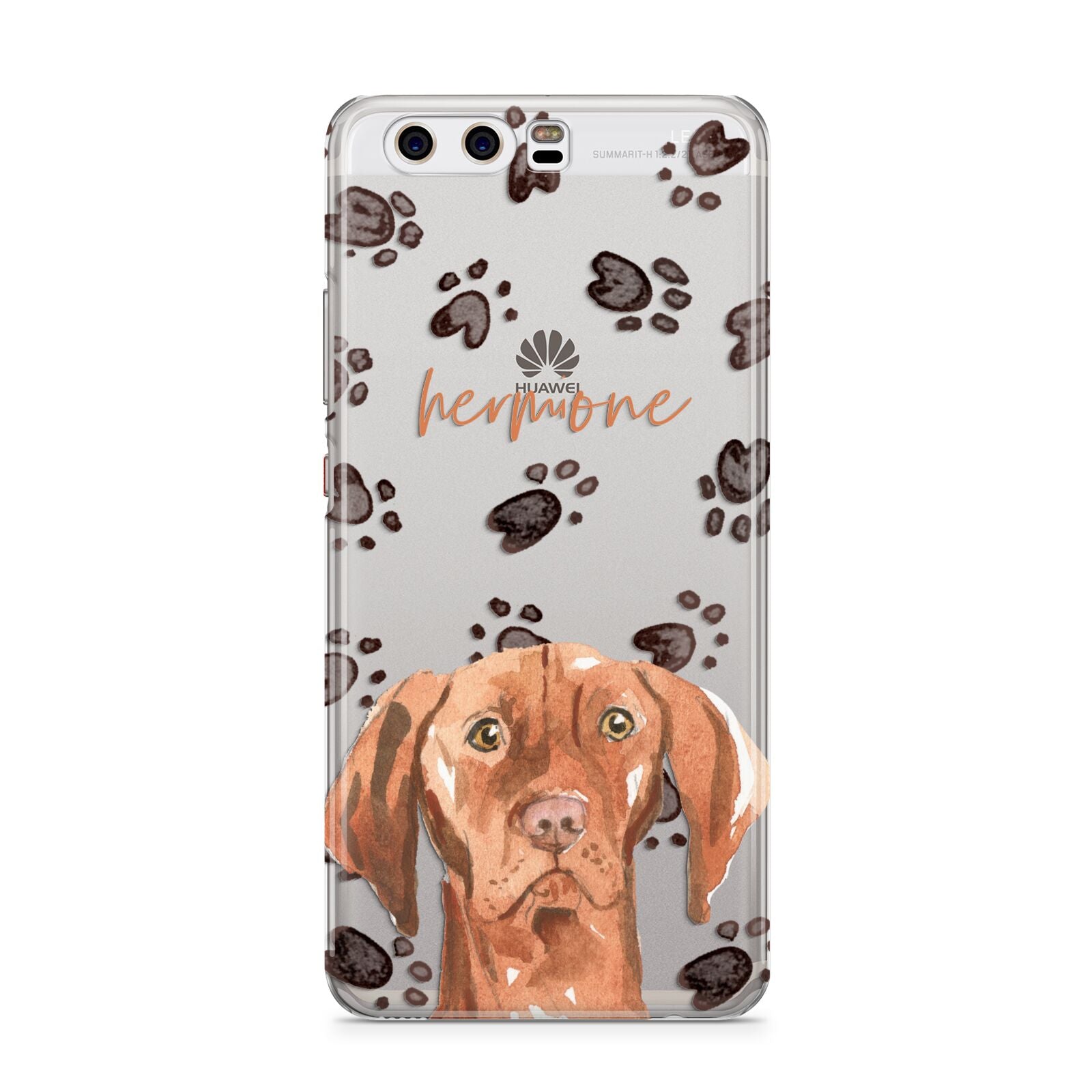 Personalised Hungarian Vizsla Huawei P10 Phone Case