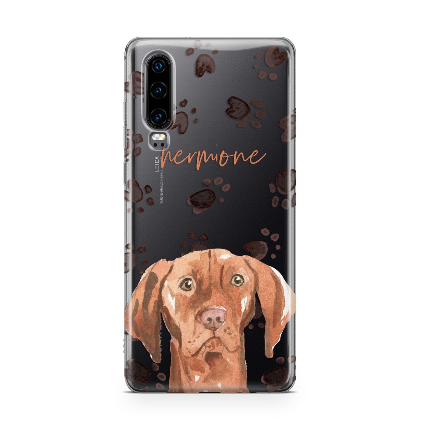 Personalised Hungarian Vizsla Huawei P30 Phone Case