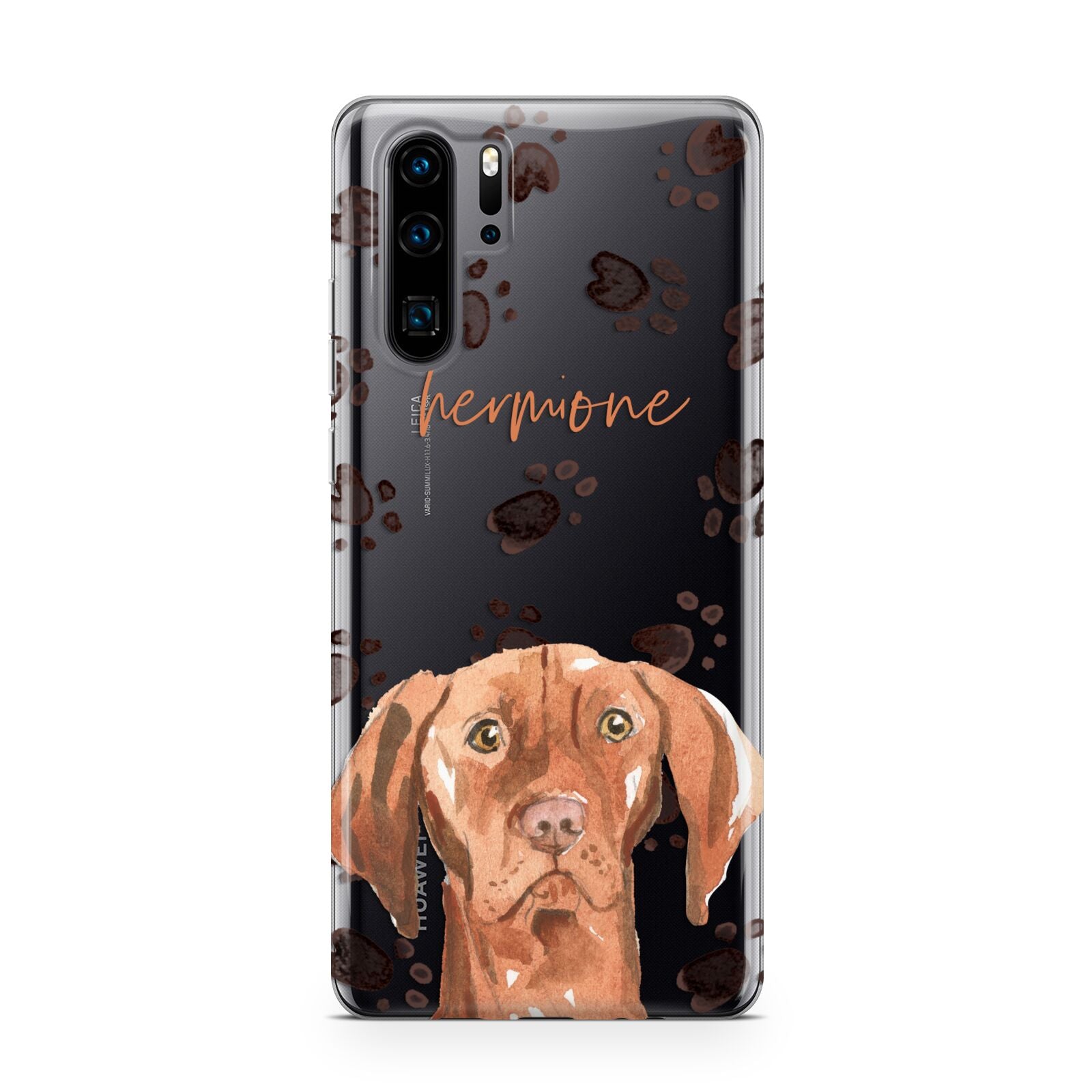 Personalised Hungarian Vizsla Huawei P30 Pro Phone Case